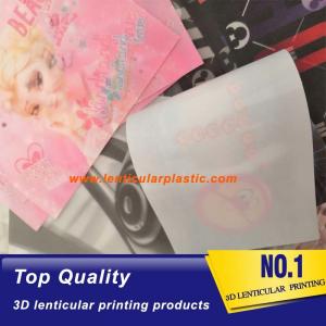 Buy cheap Custom Soft Touch 3D Lenticular Printing of Flip Effects 3D TPU Lenticular For Clothes Shoes Banners Toys product