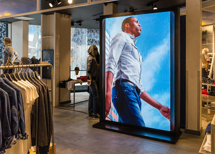 Quick Installation Indoor LED Displays 128x64 Dots Low Power Consumption