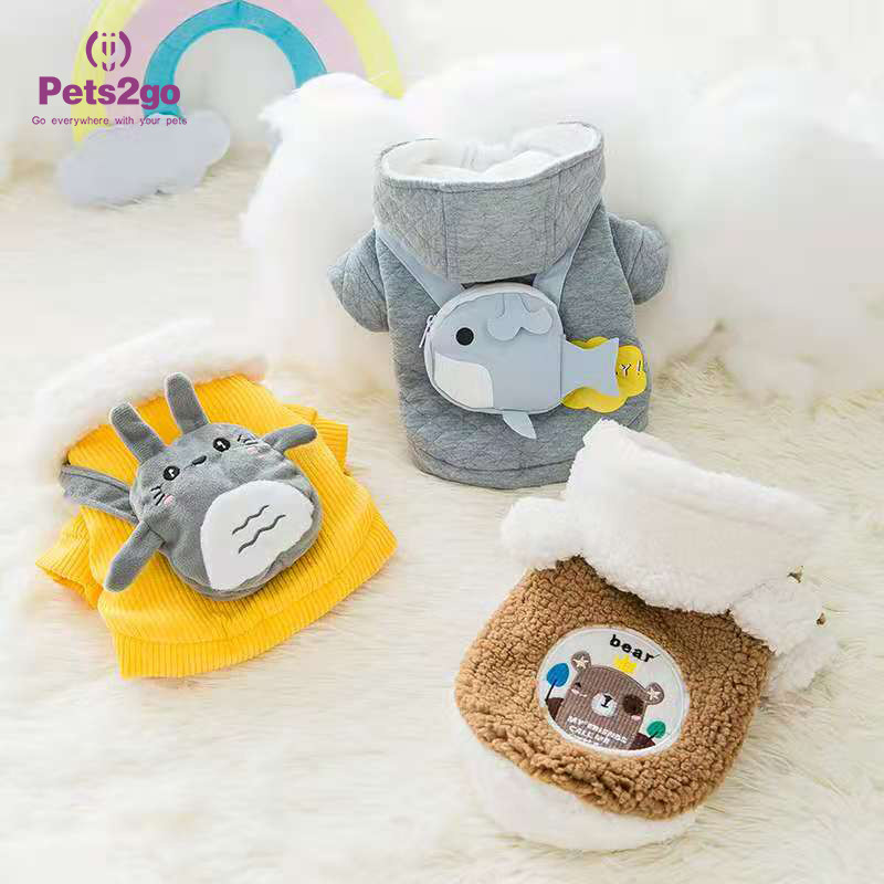 500g Warm Cotton Dog Padded Coat For Autumn Winter