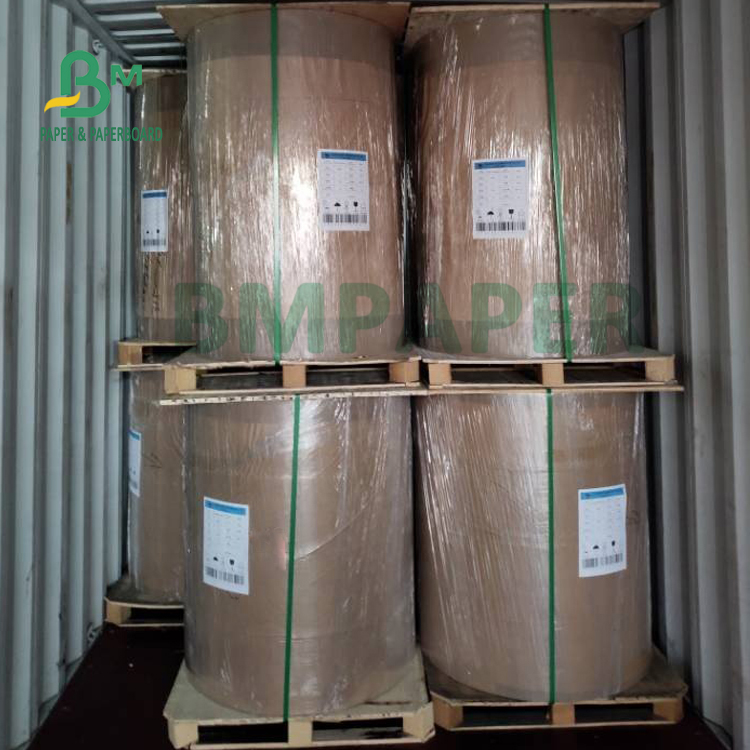 40gsm +10g PE C1S MG White Paper For Fried Food Package Greaseproof 61 x 86cm