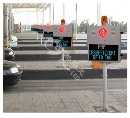 Highway Toll Collection System LED Sign with Dual-color 2R1G Pixel Configuration