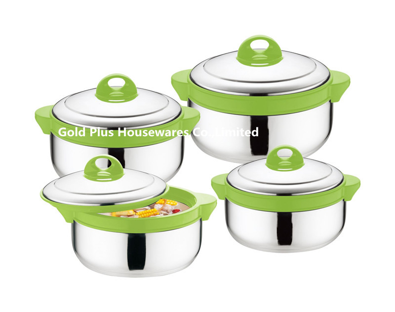 8pcs Brand new soup pot for home hotel and restaurants 304 stainless steel casserole cookware sets