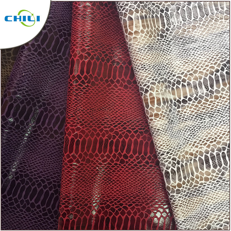 OEM ODM Printed Faux Leather Fabric Bulk Moisture Impervious