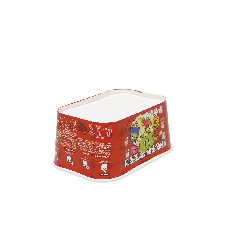 Square Paper cup suitable for Medium-sized drinks at events 20-30oz capacity