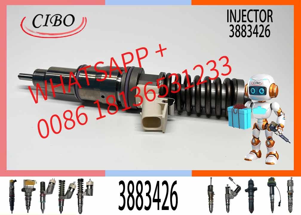 Excavator Parts Injector 3883426 4 PINS diesel Fuel Injector 3883426 BEBE5H00001 for VOLVO PENTA D16