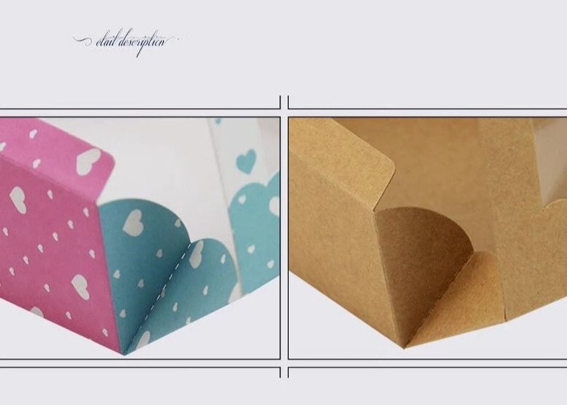 White Card Paper Disposable 400gsm Donut Packaging Boxes With Clear Window For Bakery Bread Pastry