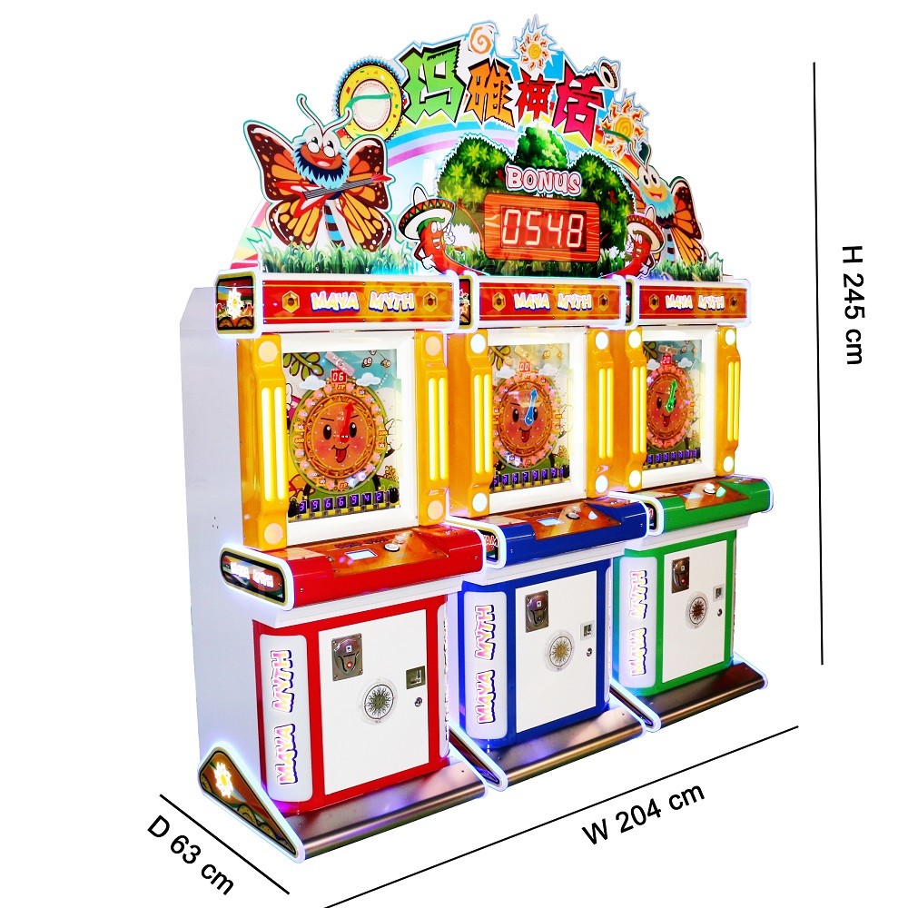 Arcade Coin Redemption Coin Operated Arcade Cabinet High Refund Amusement