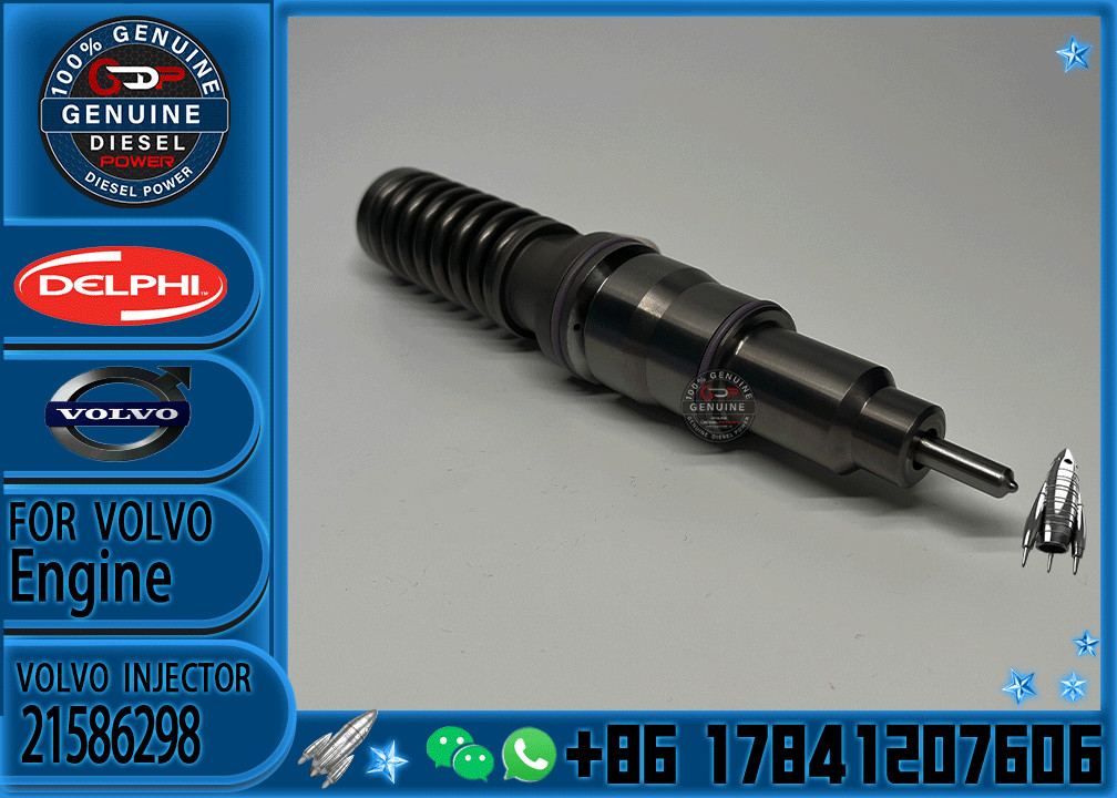 Remanufactured Common Rail Fuel Injector Assembly 21586298 BEBE4C17001 3801441 For VOLVO PENTA