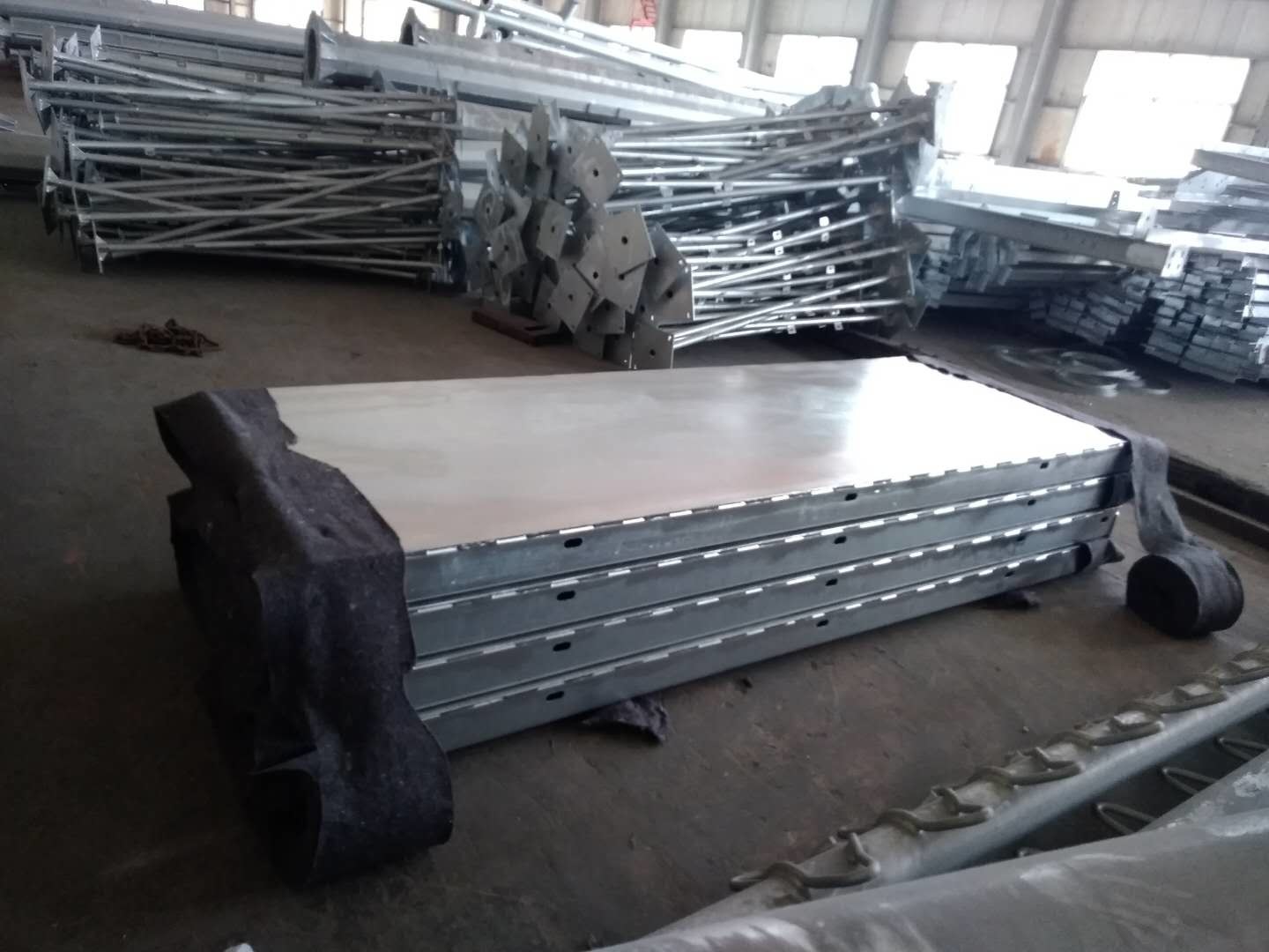 Double Row / Layer Modular Bridge Construction Temporary Bridge Structures