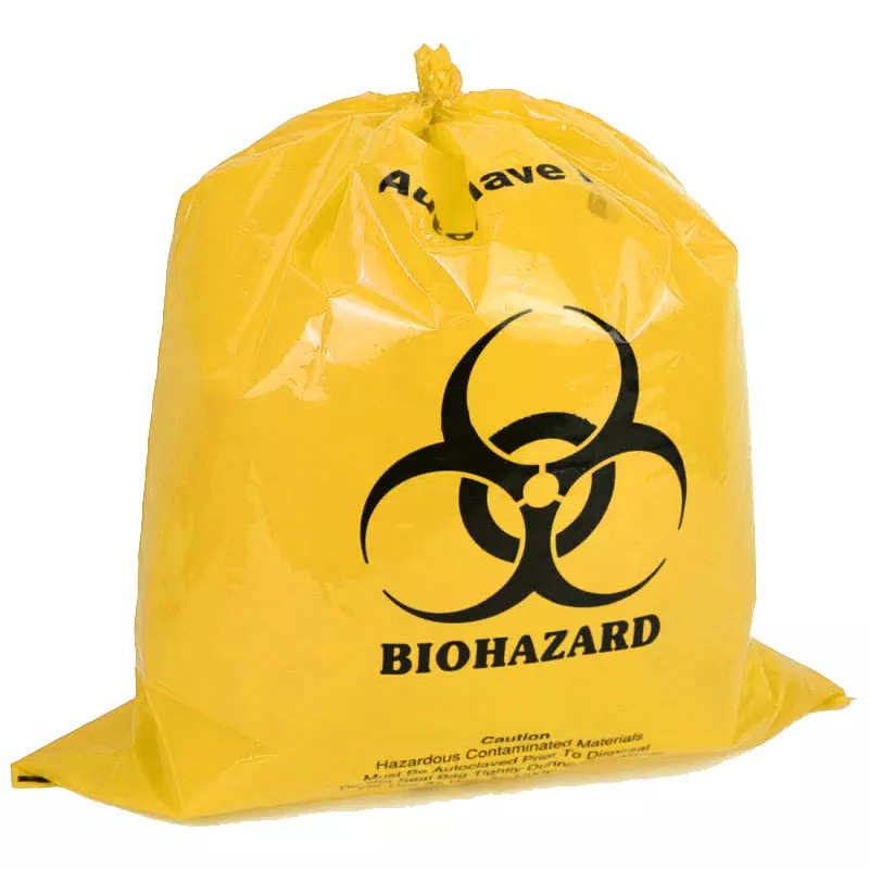 Biodegradable Plastic Hospital Biohazard Waste Bags Biohazard Bags Price Autoclavable Temperature Indicator Patch