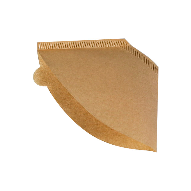 3-4 Cup Drip Cone Coffee Filter Unbleached Brown Tan Colored