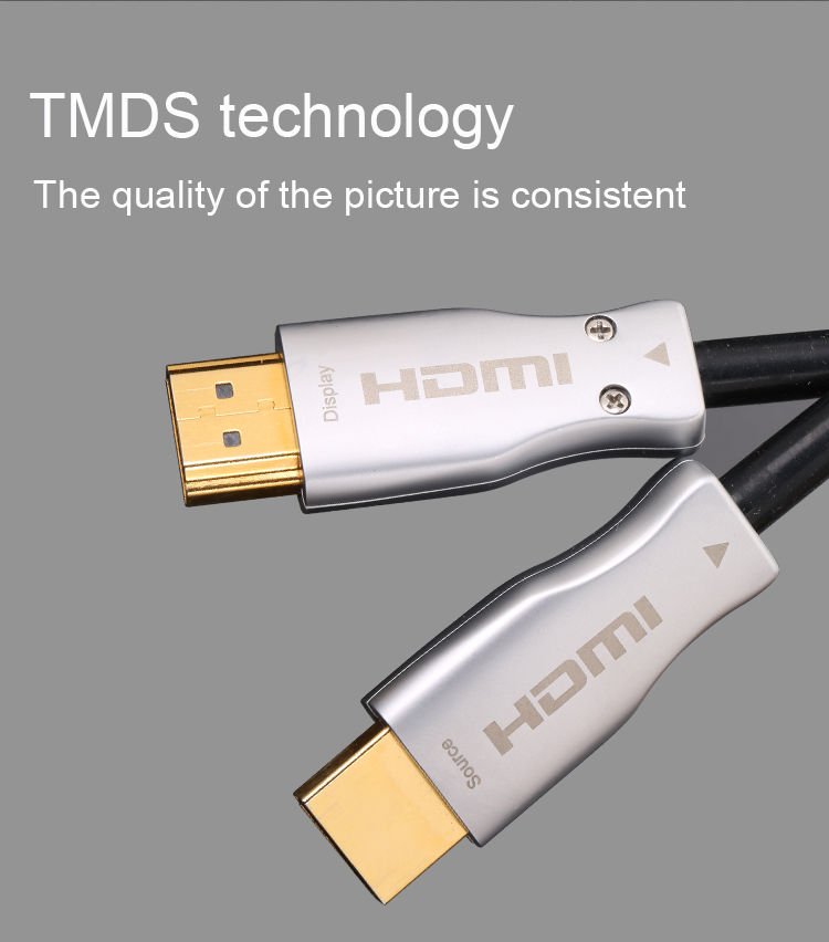 4K/1080p 3D HDMI Fiber Optic Coaxial Cable