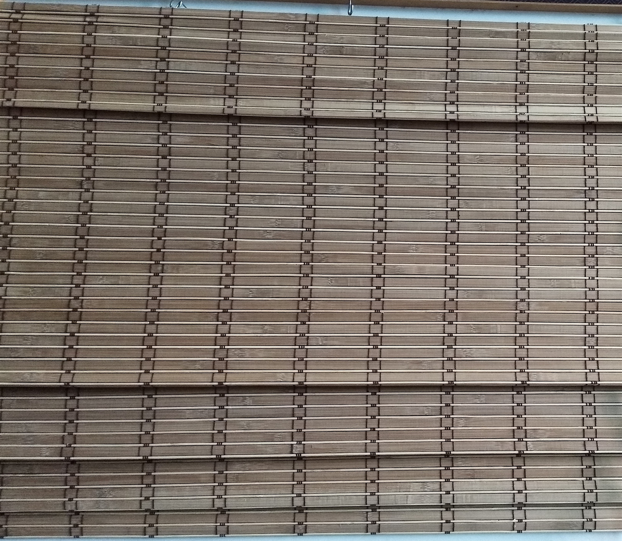 Carbonized Natural 1.1x3.1m Bamboo Curtain Roll Up