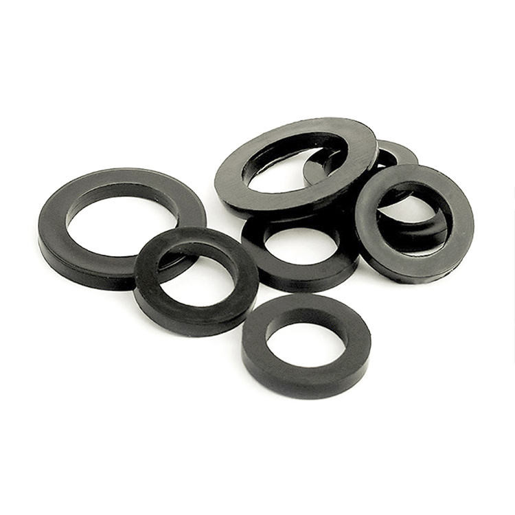 Automotive HNBR Molded Rubber Gaskets , 1/2 inch Rubber O Ring Gasket