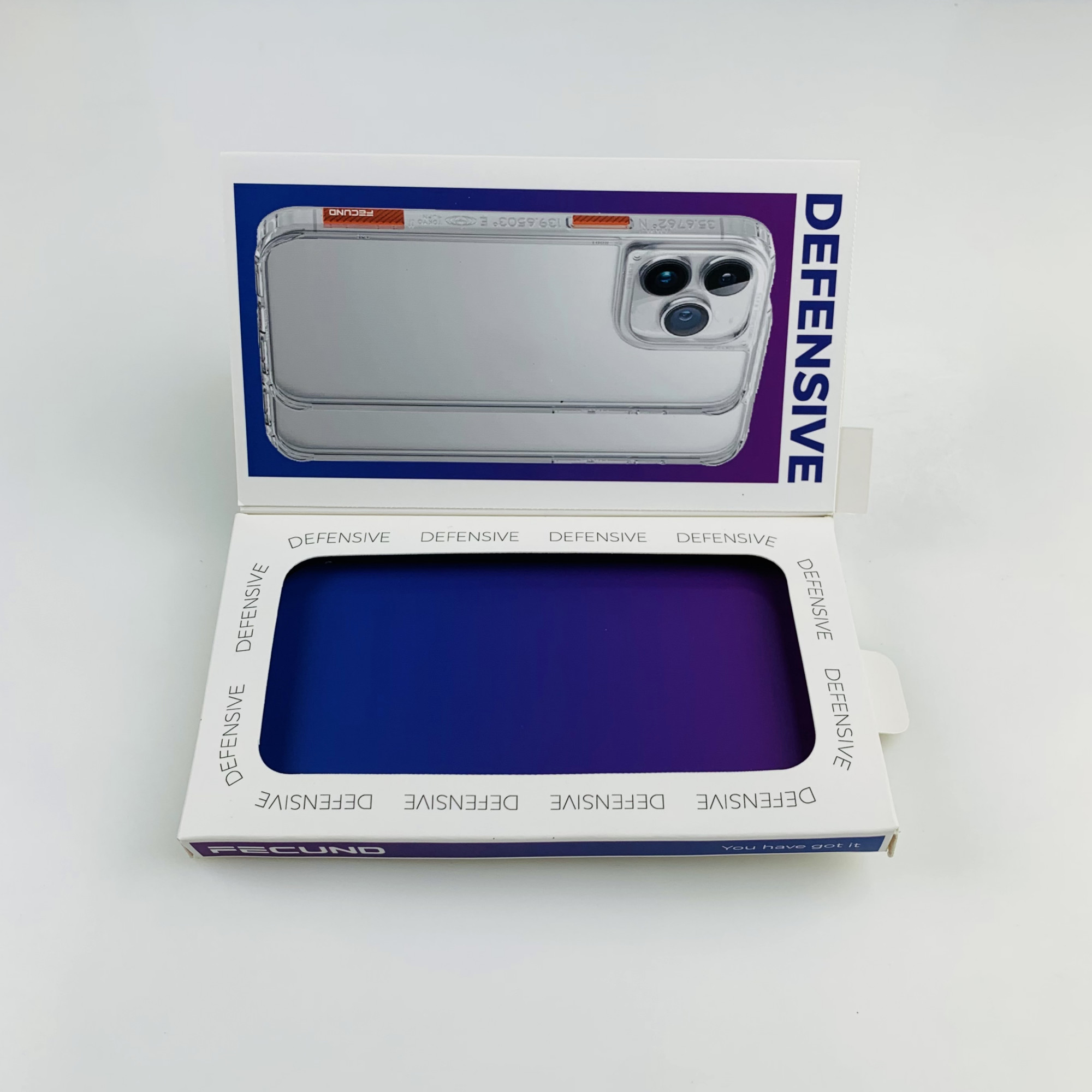 Modern Luxury Style Universal OEM Custom IPhone 16 Pro Max Phone Case Box Packaging With Window