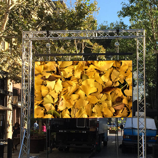 outdoor rental led screen