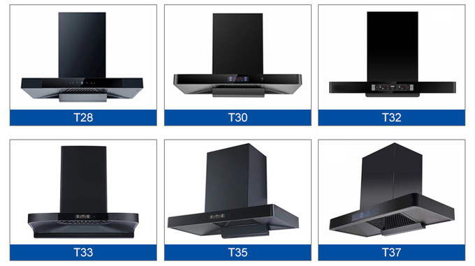 Stainless Steel Side Suction Cooker Hood Vent 800 Cfm 110cm