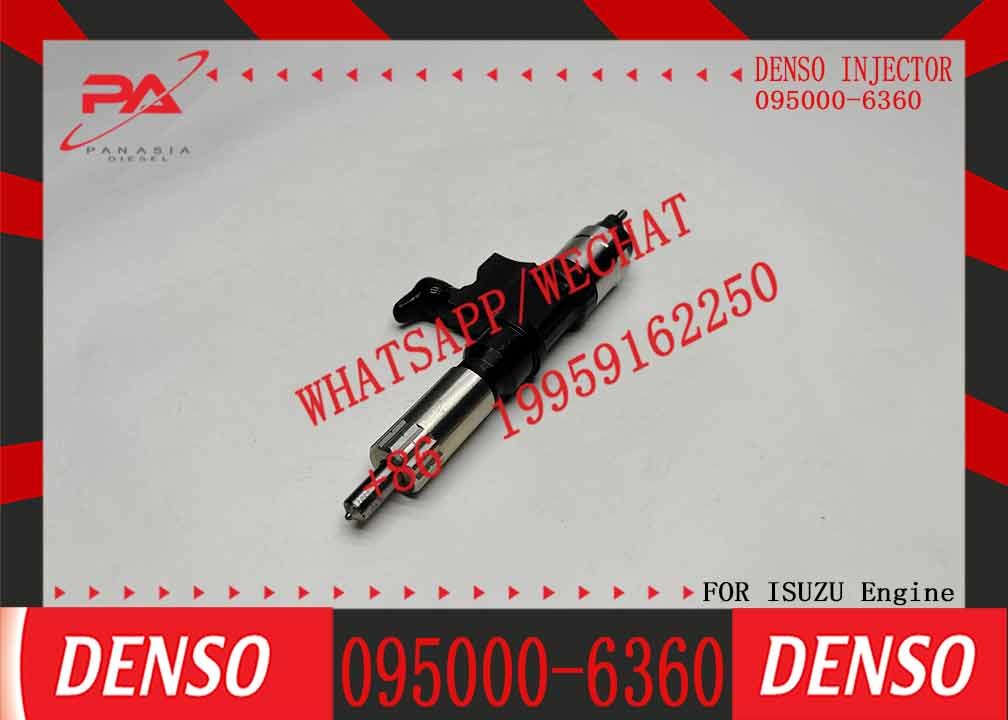 Hot Sale Diesel Engine Fuel Injector 095000-6360 Fuel Injector Assembly 8-97609788-0 For ISUZU 4HK1 6HK1