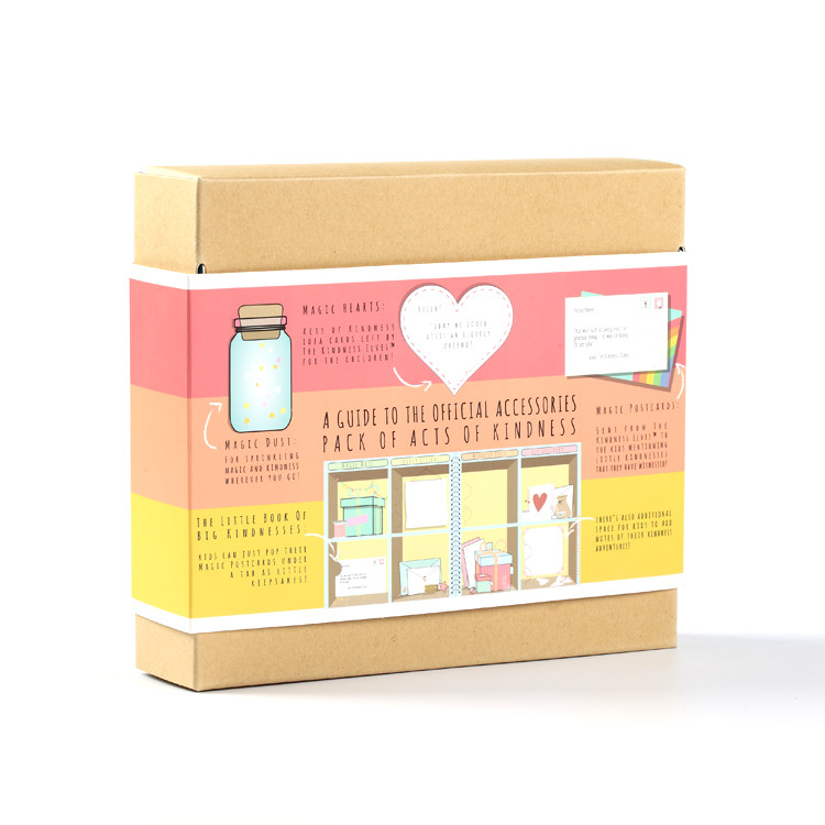 Custom Design Kraft Packaging Box Festival Gift Box Birthday Gift Storage Box
