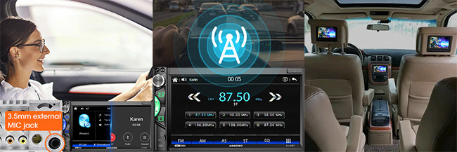 7Inch Carplay Android System Car DVD Player Compatible with Universal Android Car MP5 Player Car Radio