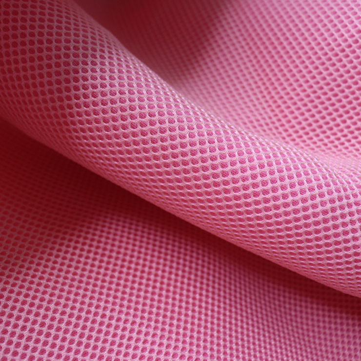 250GSM 2mm Dual Color Spacer Mesh Fabric Breathable Air Mesh 200×200