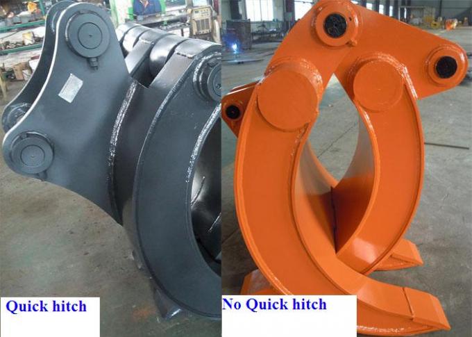 YANMAR Vio55 Excavator Grapple Support Rod Quick Hitch Joint Design