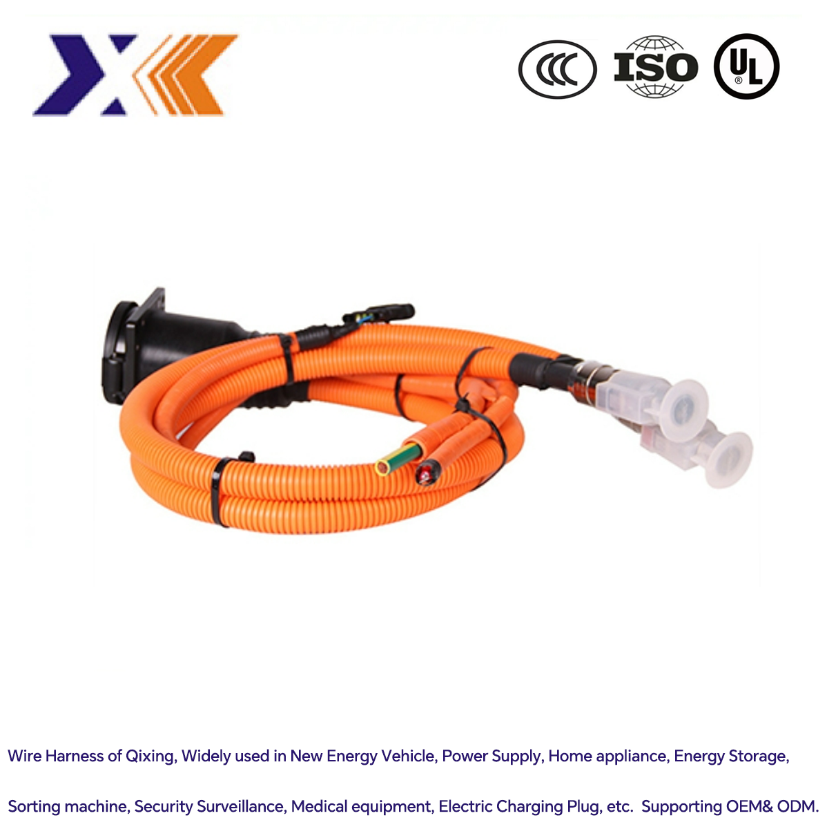 DT Copper Tube Terminal Wiring Harness for Customized Gender Auto Energy Storage