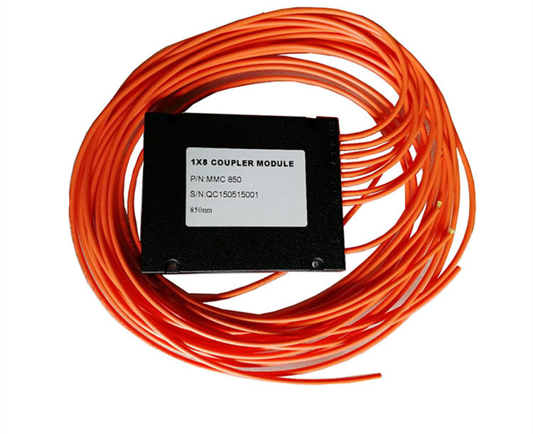High Stability Optical Plc Splitter 850nm MMC Multimode Optical Fiber Coupler Module