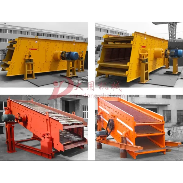 40t/H-680t/H Vibrating Screen Separator Sand Vibrating Sieve Large Capacity