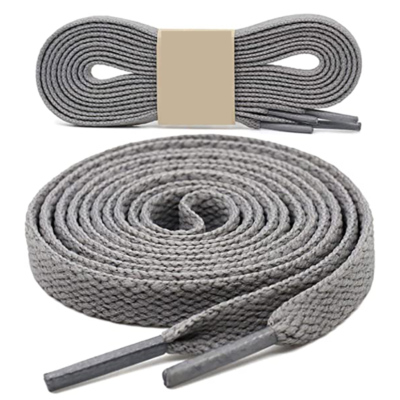 Braided Twisted Rope Laces Custom Shoelace 4mm Width Polyester