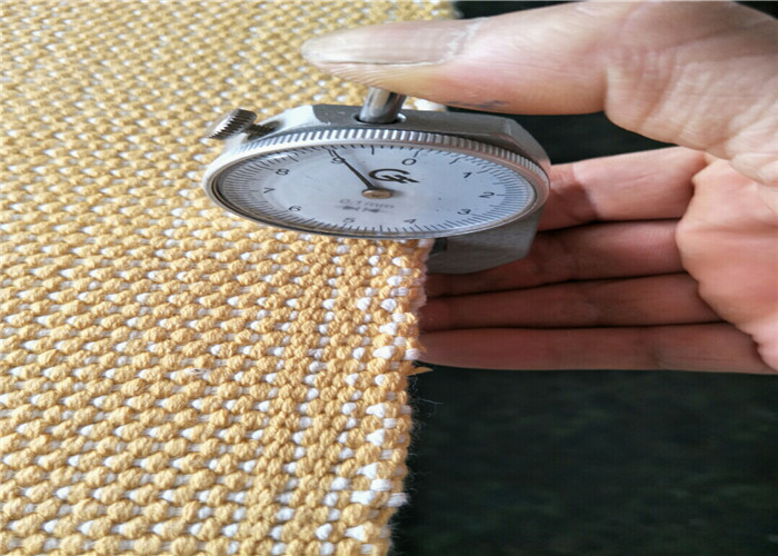 10mm Thickness Kevlar Edges Corrugated Belt 60% Cotton 40% Synthetic Fiber