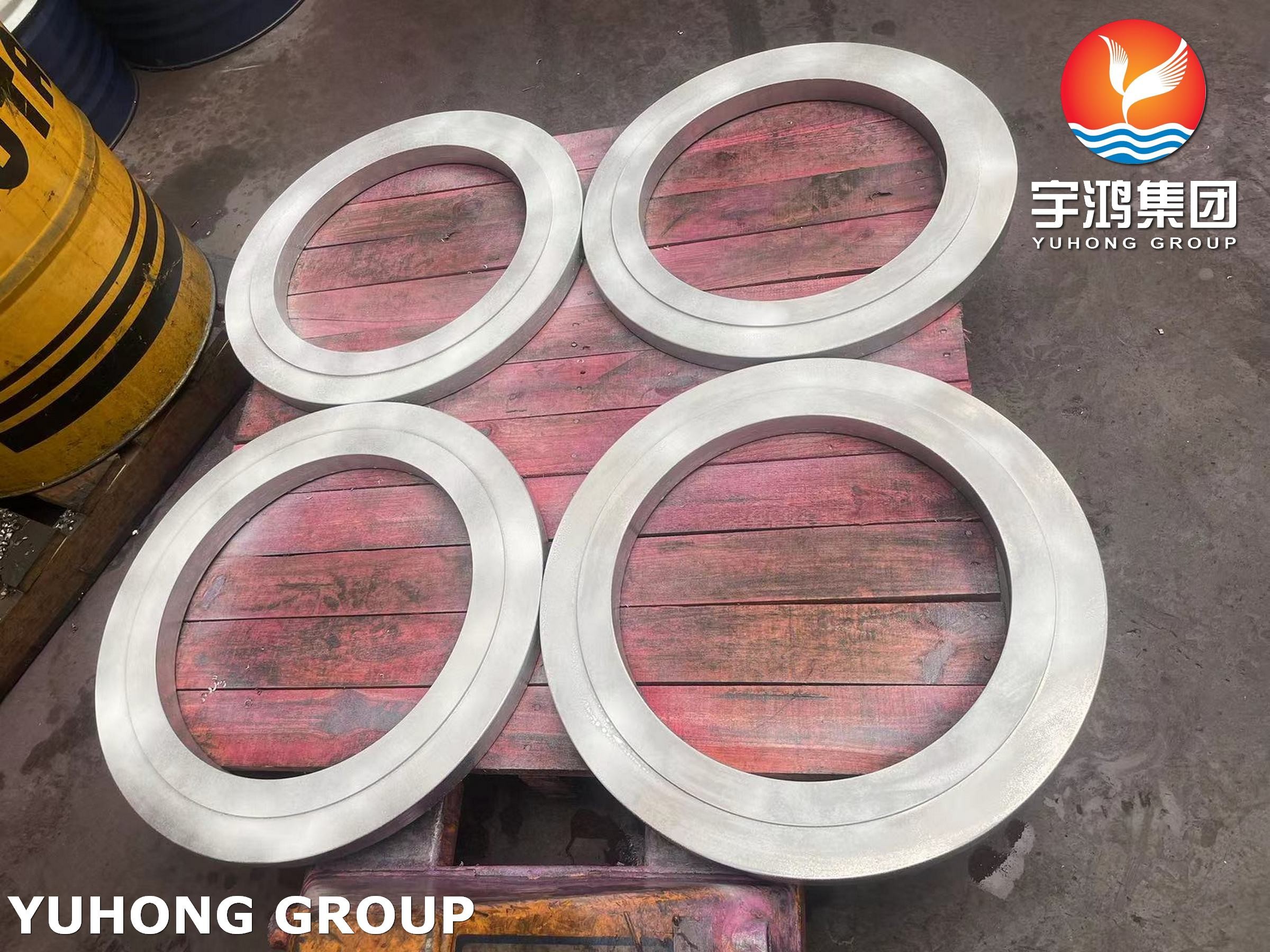 EN1092 ASTM A182 F53 / UNS S32750 Super Duplex 2507 Plate / Flat Flange