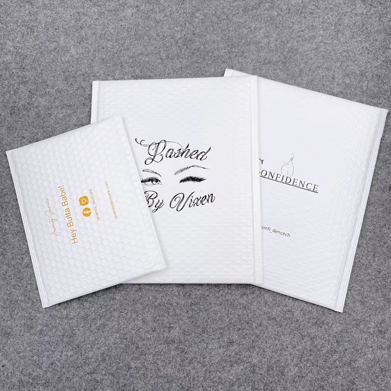 Custom Poly Bubble Bags For Shipping Mailing Envelope With Logo For Express