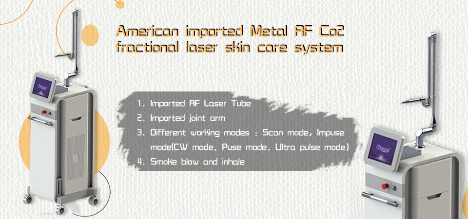 10600nm Co2 Fractional Laser Machine Vaginal Tightening Scar Removal