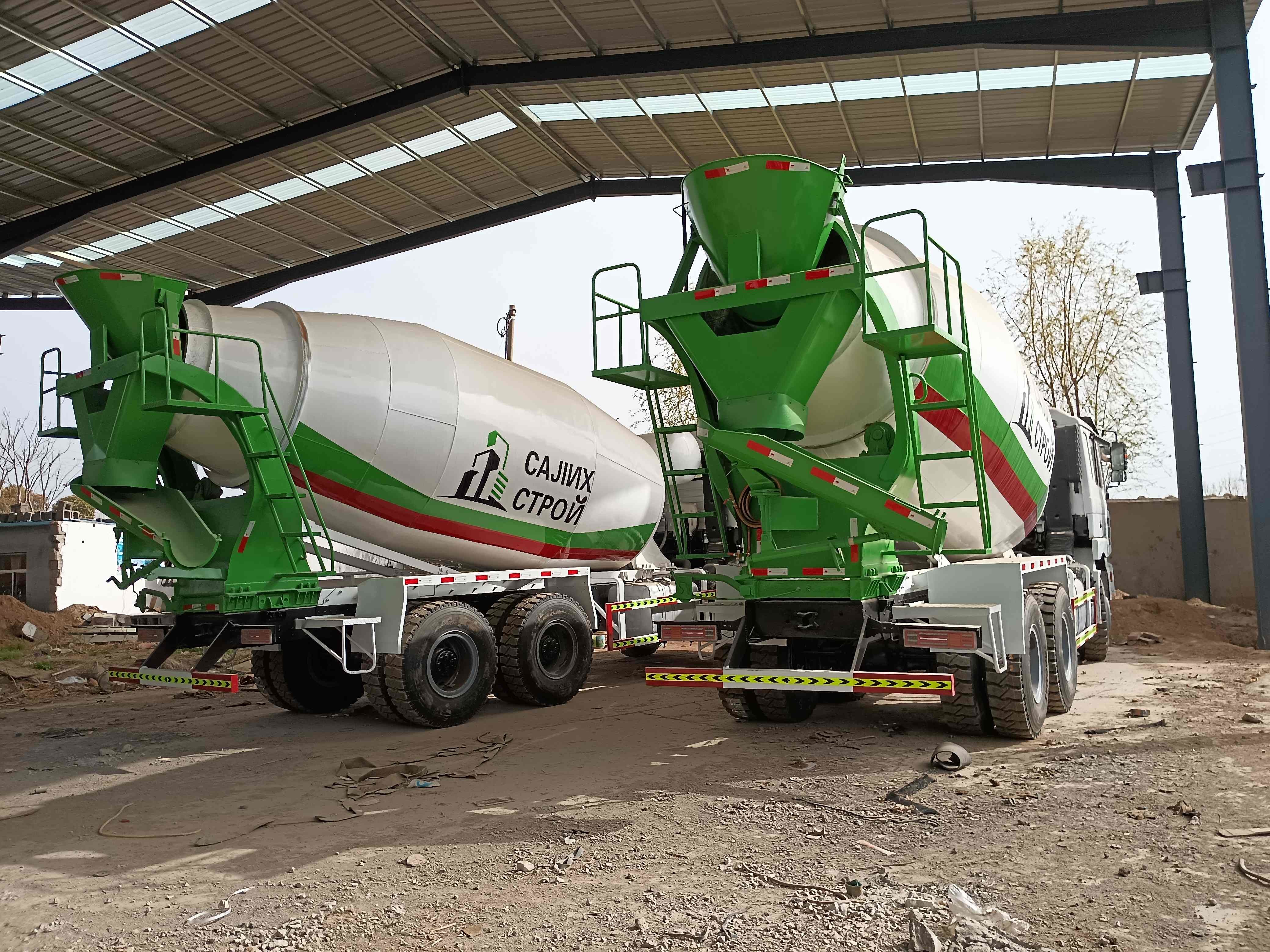 Used Cement Mixer Truck Stirring Dynamic Volume 5m³ Rated Loading Weight 11 Tons Weichai Engine 6×4 Drive Mode
