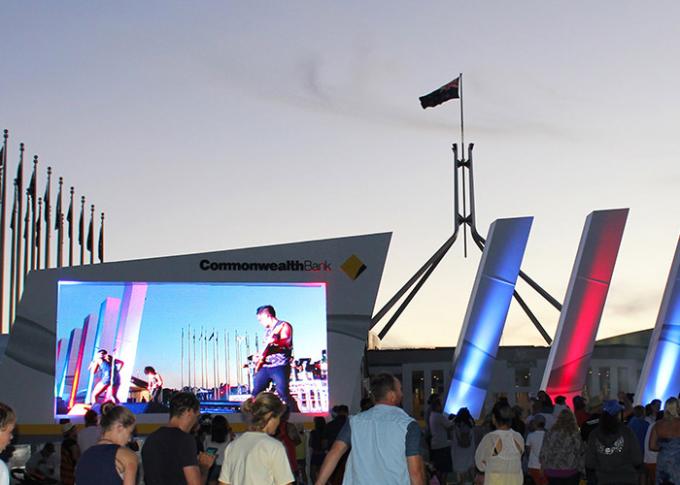 P5 high performance smd outdoor fixed led display / outdoor smd display