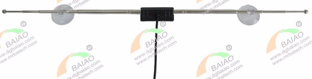 Telescopic 5 - 28dBi Car TV WiFi Antenna With Sucking Disc