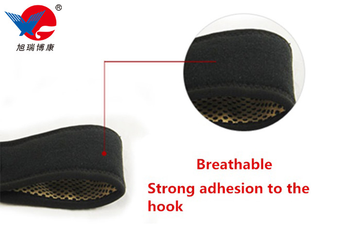 Black Heated Children's Wrist Support Adjustable Straps Release Infrared Efficiently
