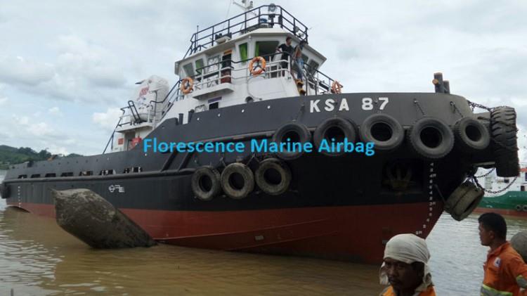 Natural Rubber Ship Launching Airbags Inflatable For Huge Structure