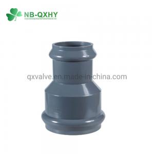 China DIN Standard UPVC Reducer Cap Customization for Water on sale