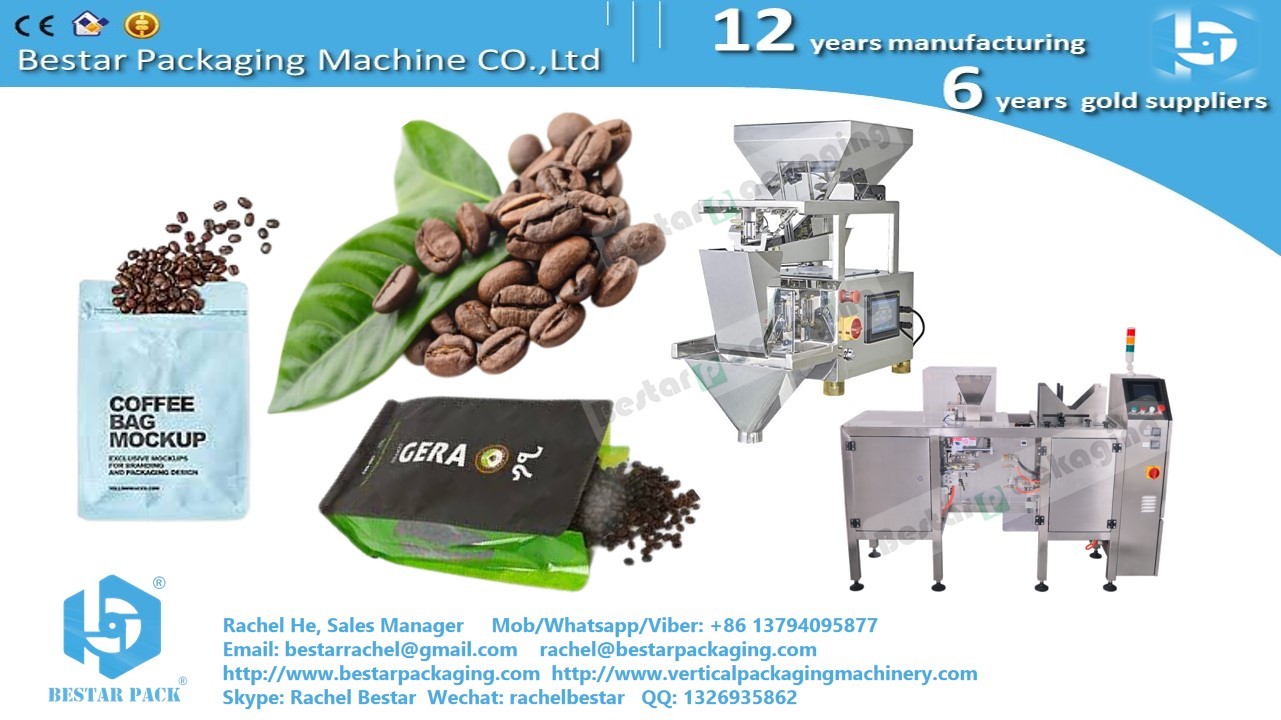 Breadcrumbs zipper pouch packaging machine