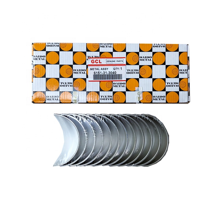 6151-31-3040 Connecting Rod Bearing for 6D125 S6D125 SAA6D125E Machinery Repair Shops