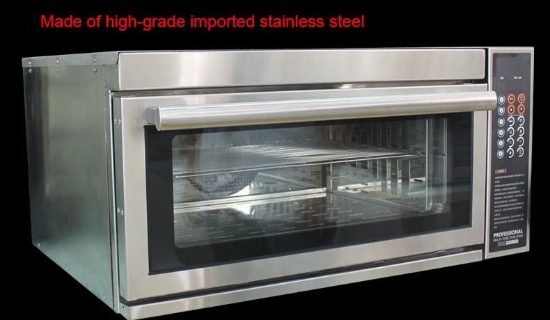 Multi - Function Electric Baking Ovens Hot Air Heating Convection Roasting Automatic Humidifying