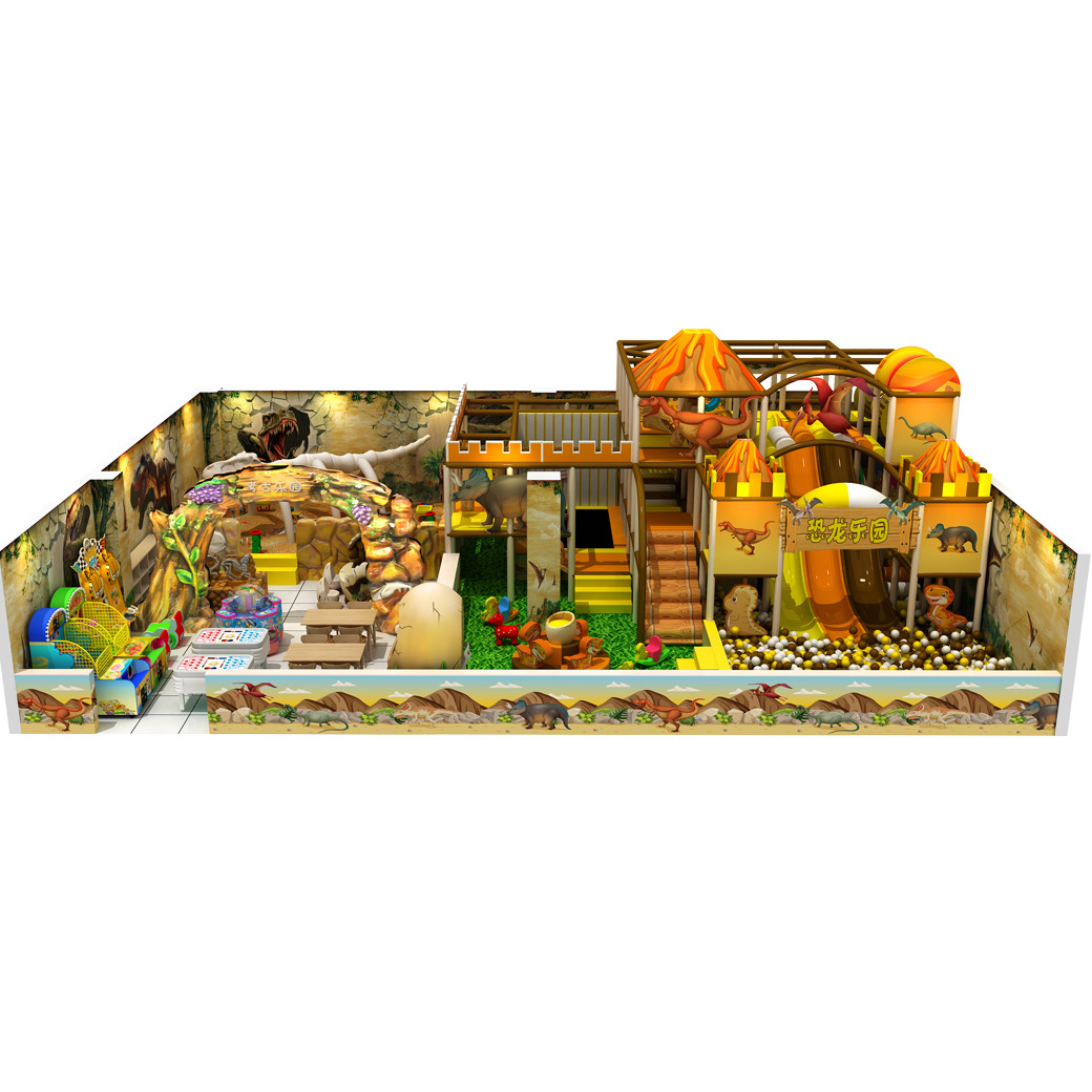 free custom made design kids indoor playground with trampoline