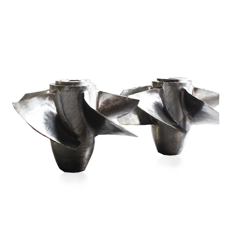 High Precision Hydro Turbine Runner , Kaplan Type Hydro Turbine Wheel