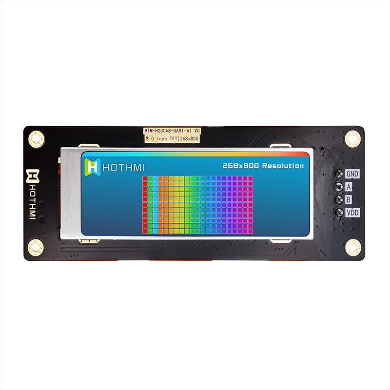3.0 Inch Uart TFT LCD 268x800 Display TFT Module Panel With LCD Controller Board