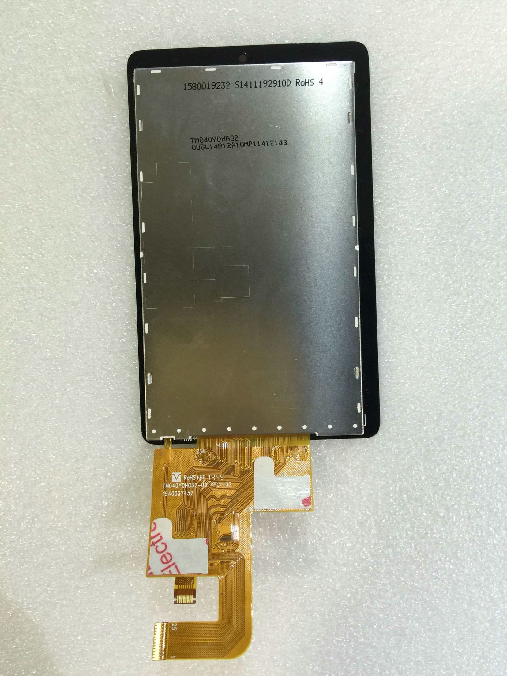 TM040YDH01 TIANMA 4.0" 480(RGB)×800 300 cd/m² INDUSTRIAL LCD DISPLAY