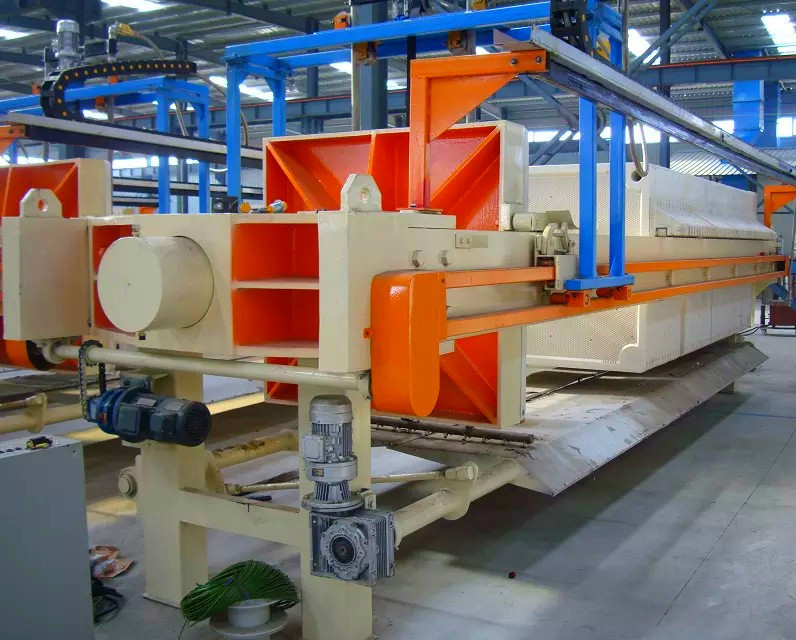 30㎡ Filter Area Programmed Diaphragm Filter Press Automatic Good Effect