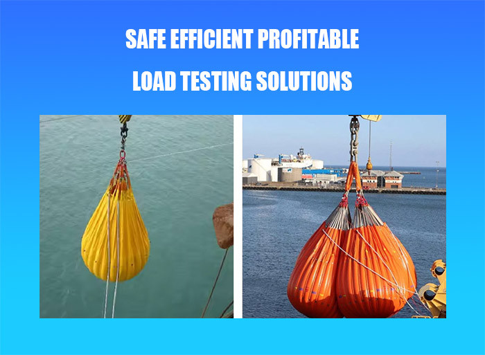 High Strength PVC Crane Test Water Bags Tear Resistant Materials