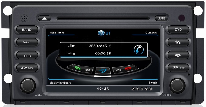 Ouchuangbo gps navi autoradio for Mercedes Benz Smart 2010 OCB-087